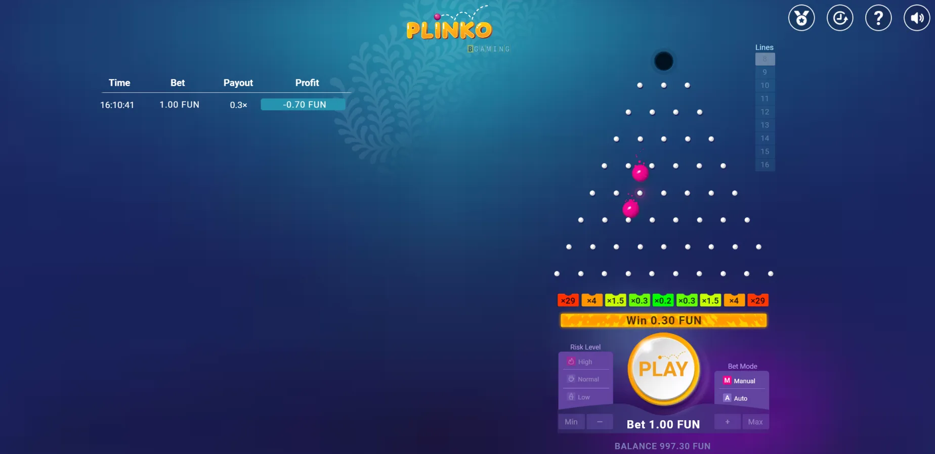 Plinko kostenlos spielen Plinko Demo